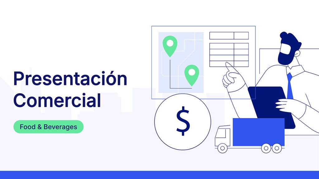 Slide presentación powerpoint negocios