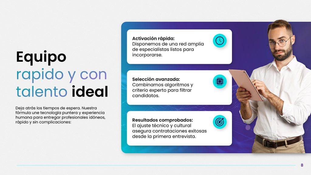 Slide presentación propuesta equipo